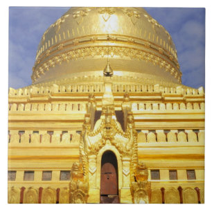 Azulejo De Cerâmica Ásia, Mianmar (Birmânia), Bagan (Pagan). A Shwe