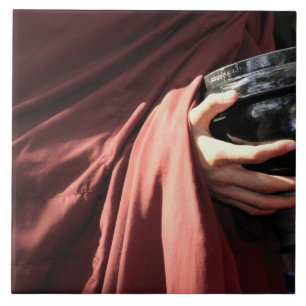 Azulejo De Cerâmica Ásia, Mianmar (Birmânia), Mandalay. Monges novat