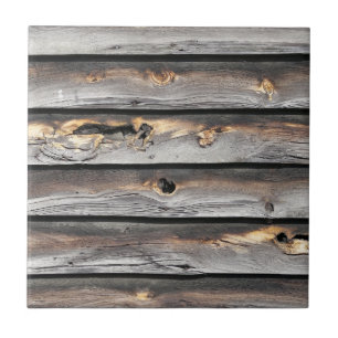 Azulejo De Cerâmica assinada pelo tempo como fundo de madeira antigo