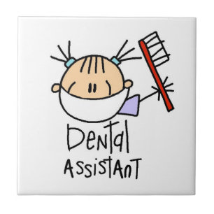 Azulejo De Cerâmica Assistente Dentário