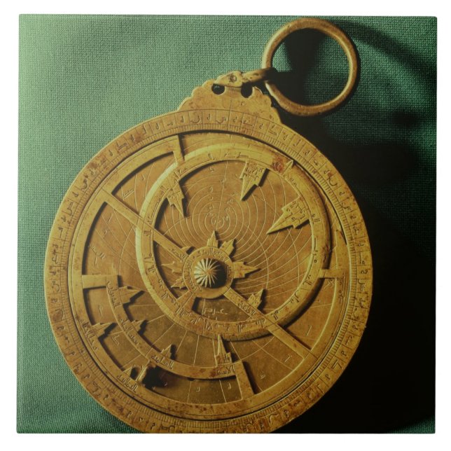 Azulejo De Cerâmica Astrolabe (cobre) (Frente)