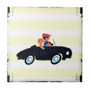 Azulejo De Cerâmica Atingindo a Estrada Aberta 3