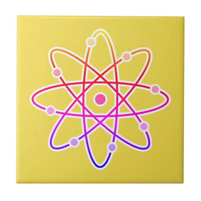 Azulejo De Cerâmica Atom (Frente)