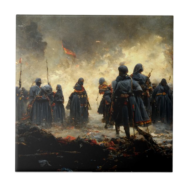 Azulejo De Cerâmica Attack the place (Frente)