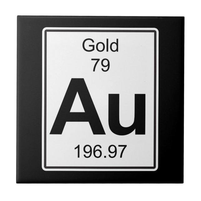 Azulejo De Cerâmica Au - ouro (Frente)