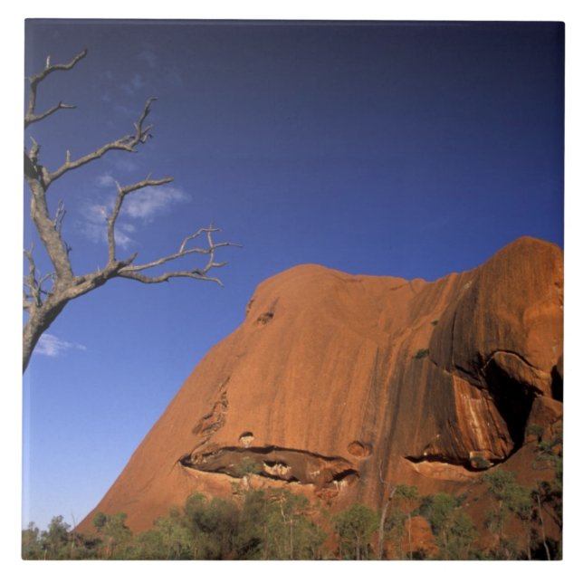 Azulejo De Cerâmica Austrália, Parque Nacional Uluru Kata Tjuta, Uluru (Frente)