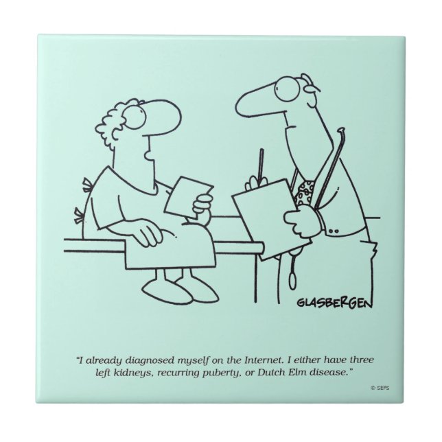 Azulejo De Cerâmica Autodiagnóstico (Frente)