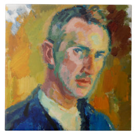Azulejo De Cerâmica Autorretrato (por Magnus Enckell)