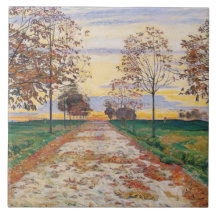 Autumn Evening (por Ferdinand Hodler)
