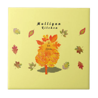 Azulejo De Cerâmica Autumn Love
