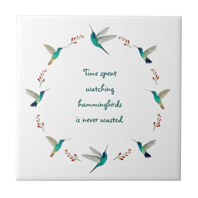 Azulejo De Cerâmica Aves (Frente)