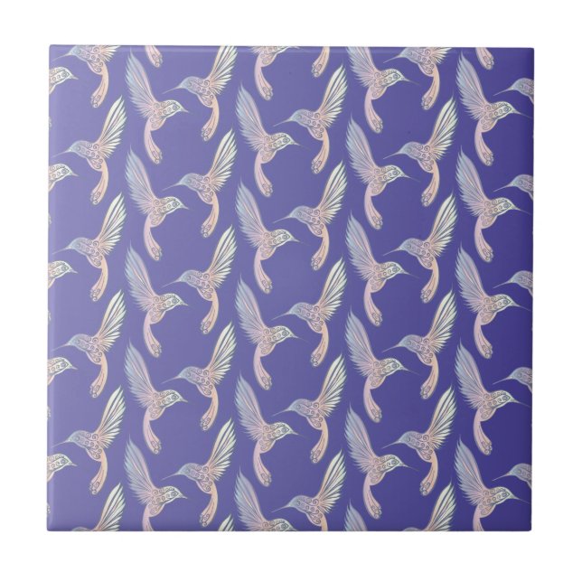 Azulejo De Cerâmica Aves de Cama I (Frente)