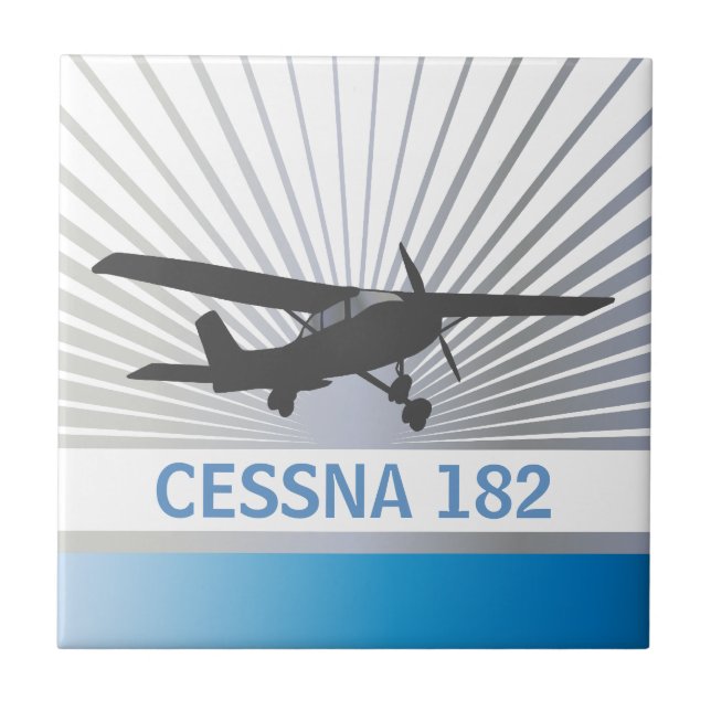 Azulejo De Cerâmica Aviões altos da asa (Frente)