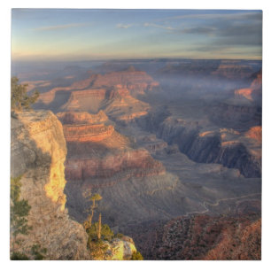 Azulejo De Cerâmica AZ, Arizona, Parque Nacional do Grand Canyon, Sul