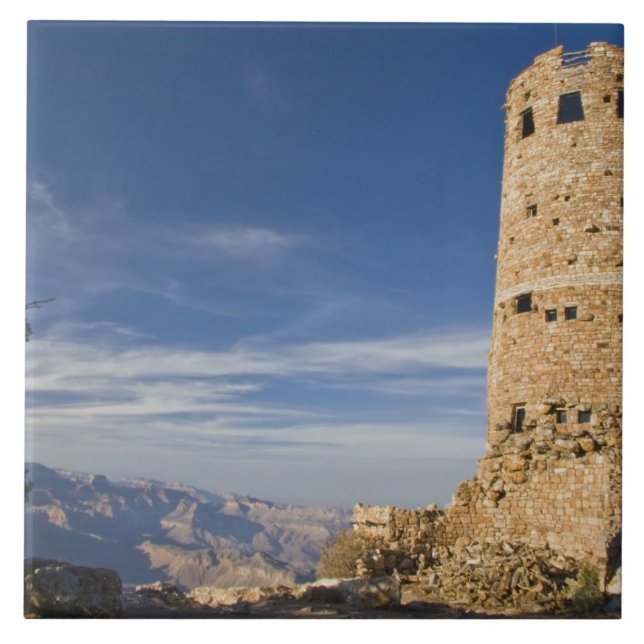Azulejo De Cerâmica AZ, Arizona, Parque Nacional Grand Canyon, Sul (Frente)