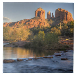 Azulejo De Cerâmica AZ, Arizona, Sedona, Área de Recreação Crescent Mo