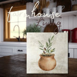 Azulejo De Cerâmica Azeitona em Aquarelas de Plantação Rústica<br><div class="desc">Azeitonas e ramos de design num pote de lavoura rústico sobre fundo falso. Combine e combine com outros azulejos para criar o seu aspecto perfeito. 100% de satisfação do cliente com o "Zazzle" todos os dias.</div>