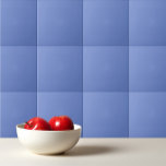 Azulejo De Cerâmica Azul anjo de cor sólida<br><div class="desc">Design azul de anjo de cor sólida.</div>