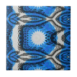 Azulejo De Cerâmica Azul atômico