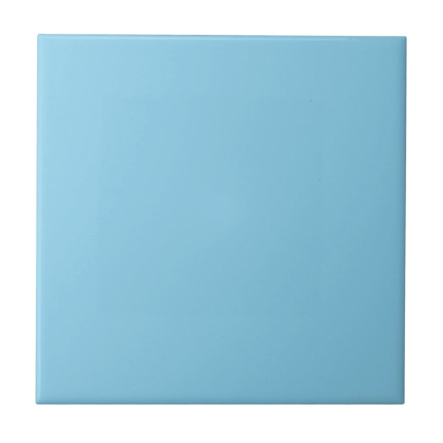 Azulejo De Cerâmica Azul-céu (Frente)