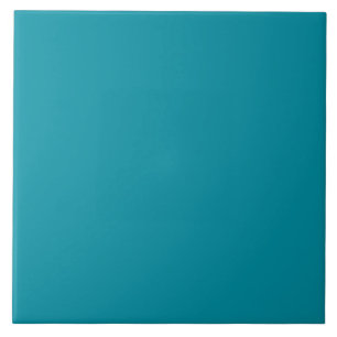 Azulejo De Cerâmica Azul Havaí - Azul Personalizado Fundo Aqua Teal