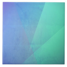 Azul moderno aqua & Turquesa gradiente geométrico