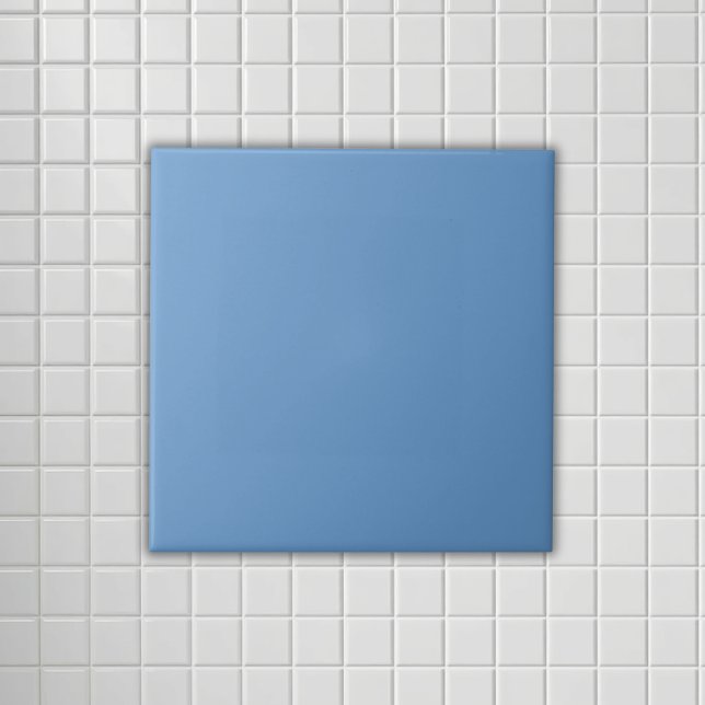 Azulejo De Cerâmica Azul poeirento sólido (Criador carregado)