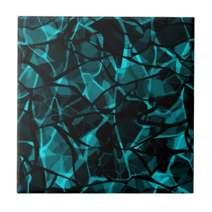 Azulejo De Cerâmica Azul preto