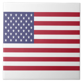 Azulejo De Cerâmica Azulejo American Flag Cerâmica