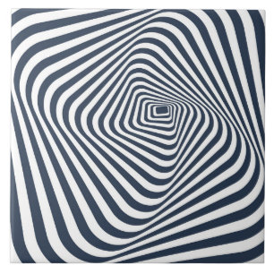 Azulejo De Cerâmica Azulejo - Através do Túnel Moderno Abstrato