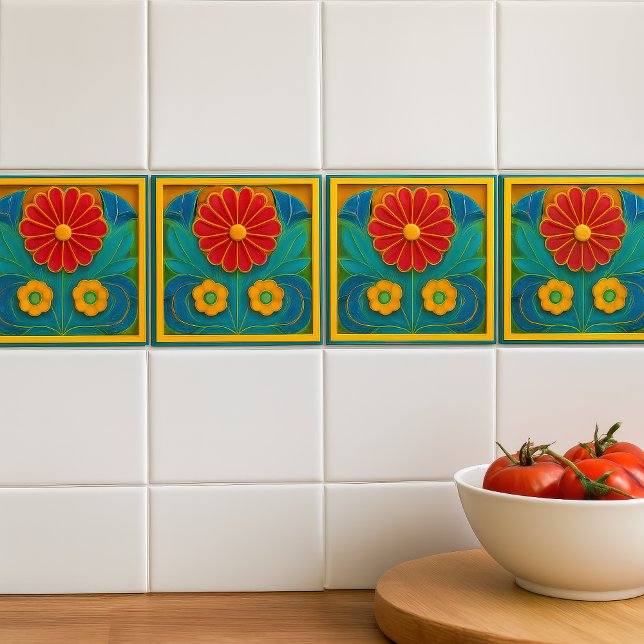 Azulejo De Cerâmica Azulejo Cerâmica Art Deco (Art Deco Tile)