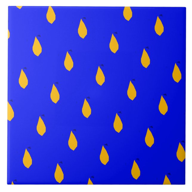 Azulejo De Cerâmica Azulejo Cerâmica fruta Tree (Frente)