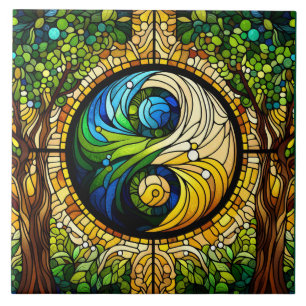 Azulejo De Cerâmica Azulejo Cerâmica Yin Yang