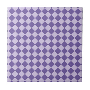 Azulejo De Cerâmica Azulejo Cerâmico com Padrão de Diamante em Xadrez