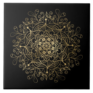 Azulejo De Cerâmica azulejo cerâmico de ouro elegante 