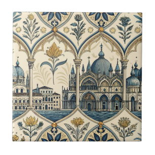 Azulejo De Cerâmica Azulejo Cerâmico Estilo Veneziano Barroco Italia