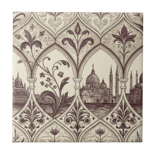 Azulejo De Cerâmica Azulejo Cerâmico Estilo Veneziano   Barroco Italia