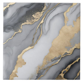 Azulejo De Cerâmica Azulejo Cerâmico Luxo Mármore Dourado Remoinho 