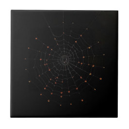 Azulejo De Cerâmica Azulejo Cerâmico Minimalista de Teia de Aranha de 