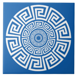 Azulejo De Cerâmica Azulejo Chave Design Cerâmica Grega