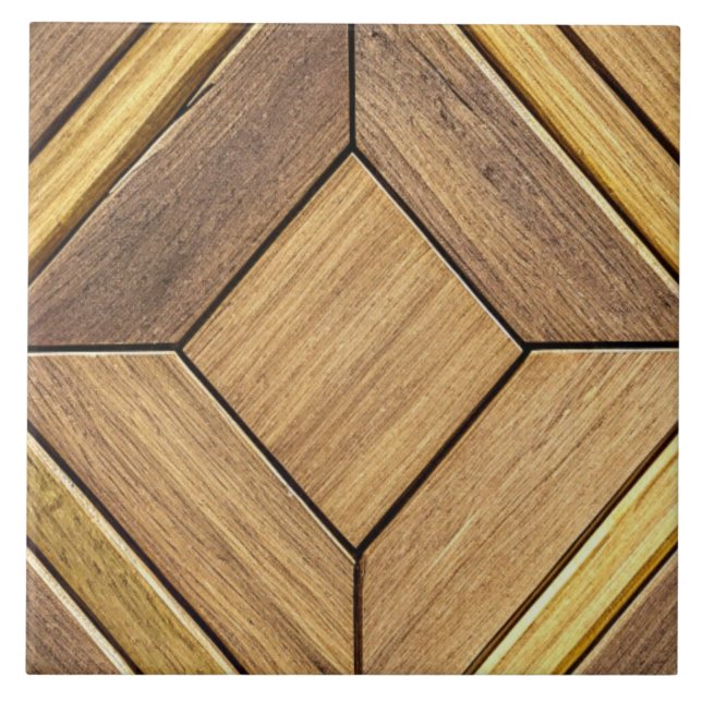 Azulejo De Cerâmica Azulejo de cerámica, diseño de madera  (Frente)