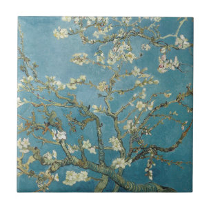 AZULEJO DE CERÂMICA AZULEJO DE CERÂMICA: VAN GOGH : ALMOND BLOSSOM