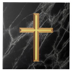 Azulejo De Cerâmica Azulejo Dourado Cross Cerâmica