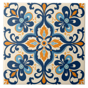 Azulejo De Cerâmica Azulejo Espanhol Telha Cerâmica Mediterrânea