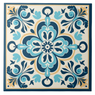 Azulejo De Cerâmica Azulejo Espanhol Telha Cerâmica Mediterrânea