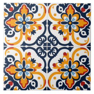 Azulejo De Cerâmica Azulejo Espanhol Telha Cerâmica Mediterrânea