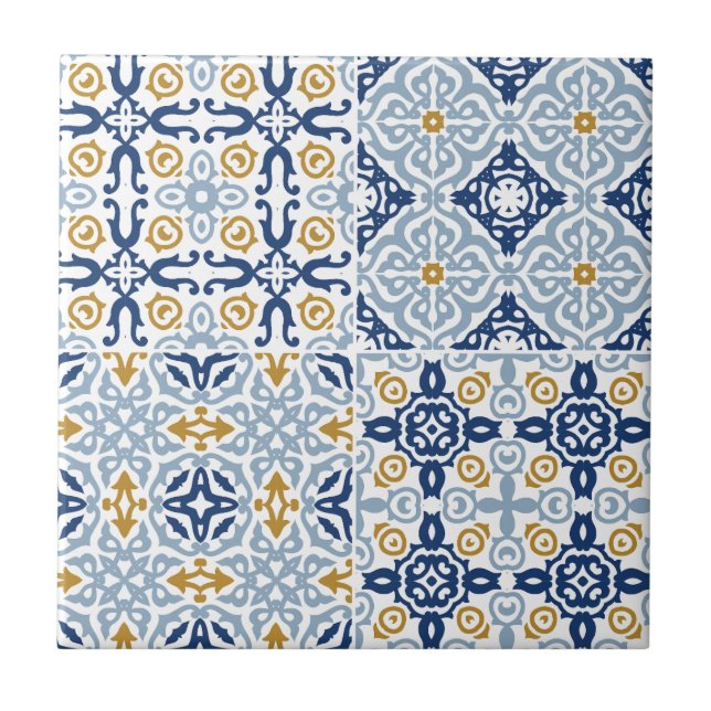 Azulejo De Cerâmica Azulejo Italiano Amalfi  Amarelo Azulejo Cerâmico  (Frente)