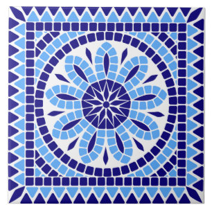 Azulejo De Cerâmica Azulejo Lisbon Padrão Talavera decorativo 