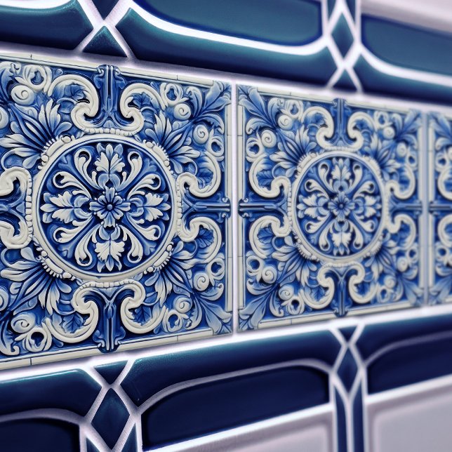 Azulejo De Cerâmica Azulejo Lisbon Patterna Talavera Cerâmica Design (Criador carregado)