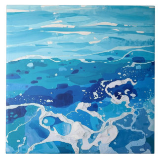 Azulejo De Cerâmica Azulejo, Mar Mediterrâneo Branco